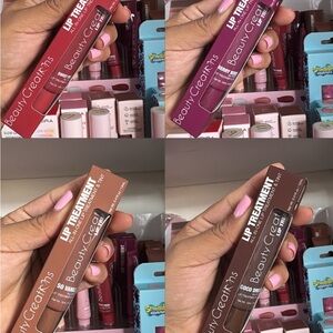 Beauty Creations Lip Treatment & Tint - Bold Red and Deep Pink